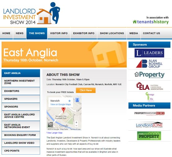 Landlord Investment Show 2014